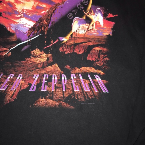 Vintage Led Zeppelin Shirt - Picture 2 of 4